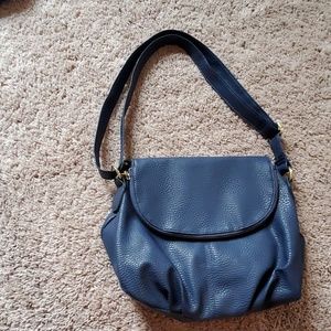 Navy purse